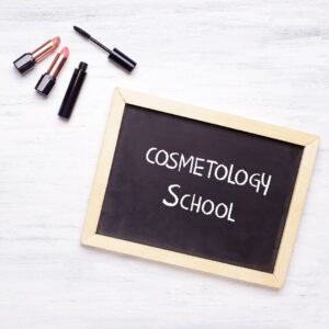 Cosmetology school.